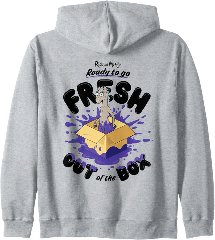 Rick and Morty Fresh Out of the Box Kapuzenjacke