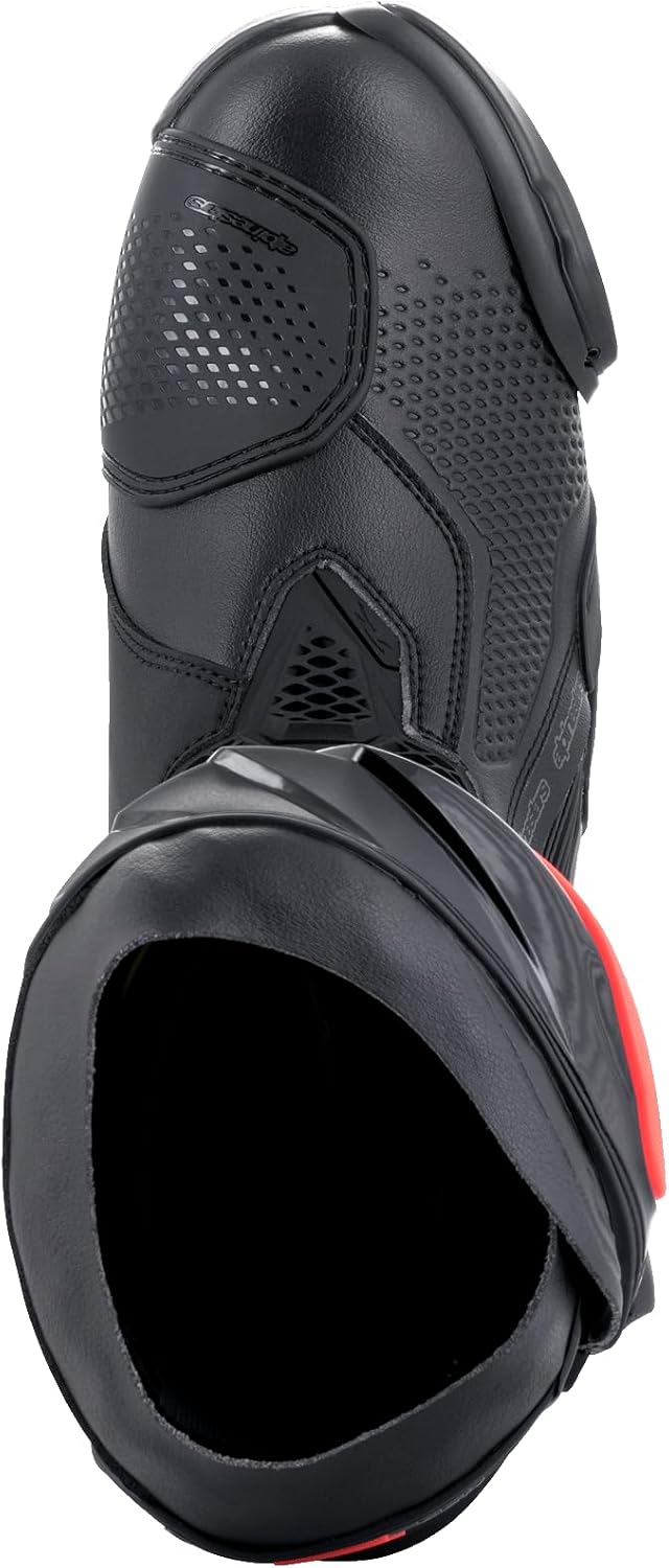 Alpinestars Unisex MotorradssMotorradstiefel 41 EU Schwarz Gelb Rot, 41 EU Schwarz Gelb Rot