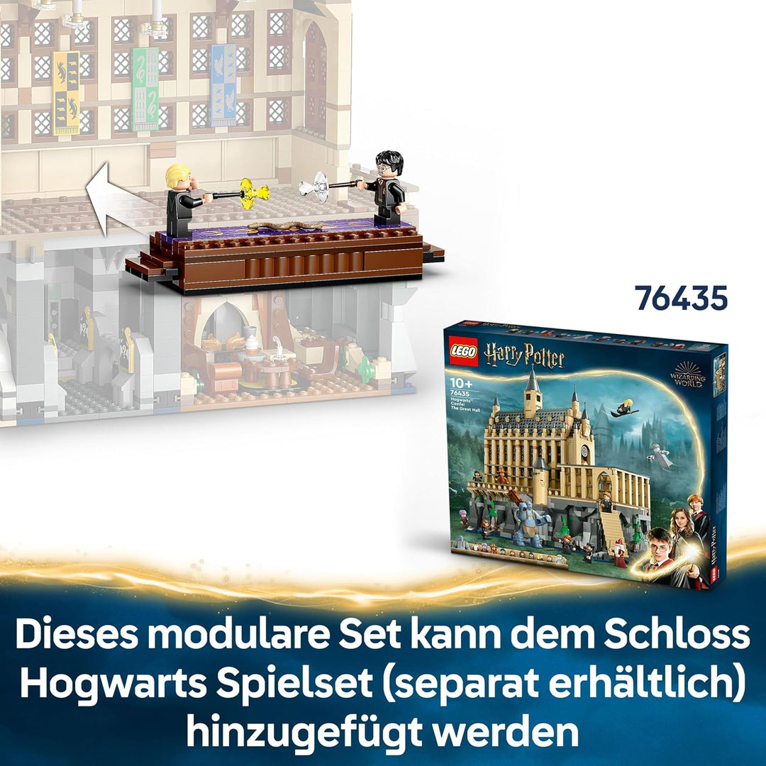 LEGO Harry Potter Schloss Hogwarts: Duellierclub, Bauset mit 4 Minifiguren inkl. Draco Malfoy, Gilde
