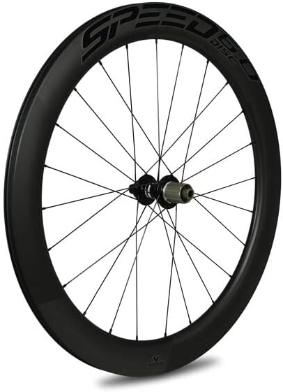 Veltec Unisex – Erwachsene Laufradsatz Speed 6.0 21mm SR Disc Shimano 12x100/12x142, schwarz/schwarz