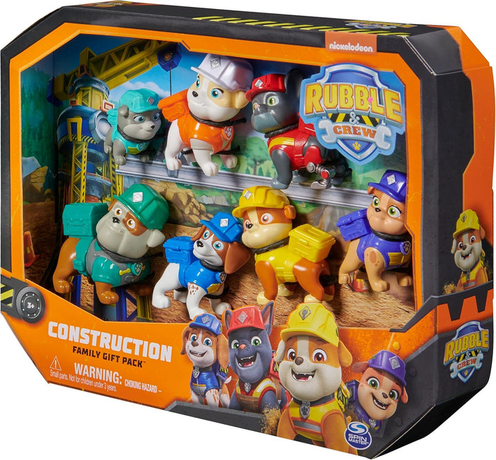 Rubble & Crew - Spielfiguren-Geschenkset mit 7 Hundefiguren zum Sammeln, Spielzeugfiguren, Spielzeug