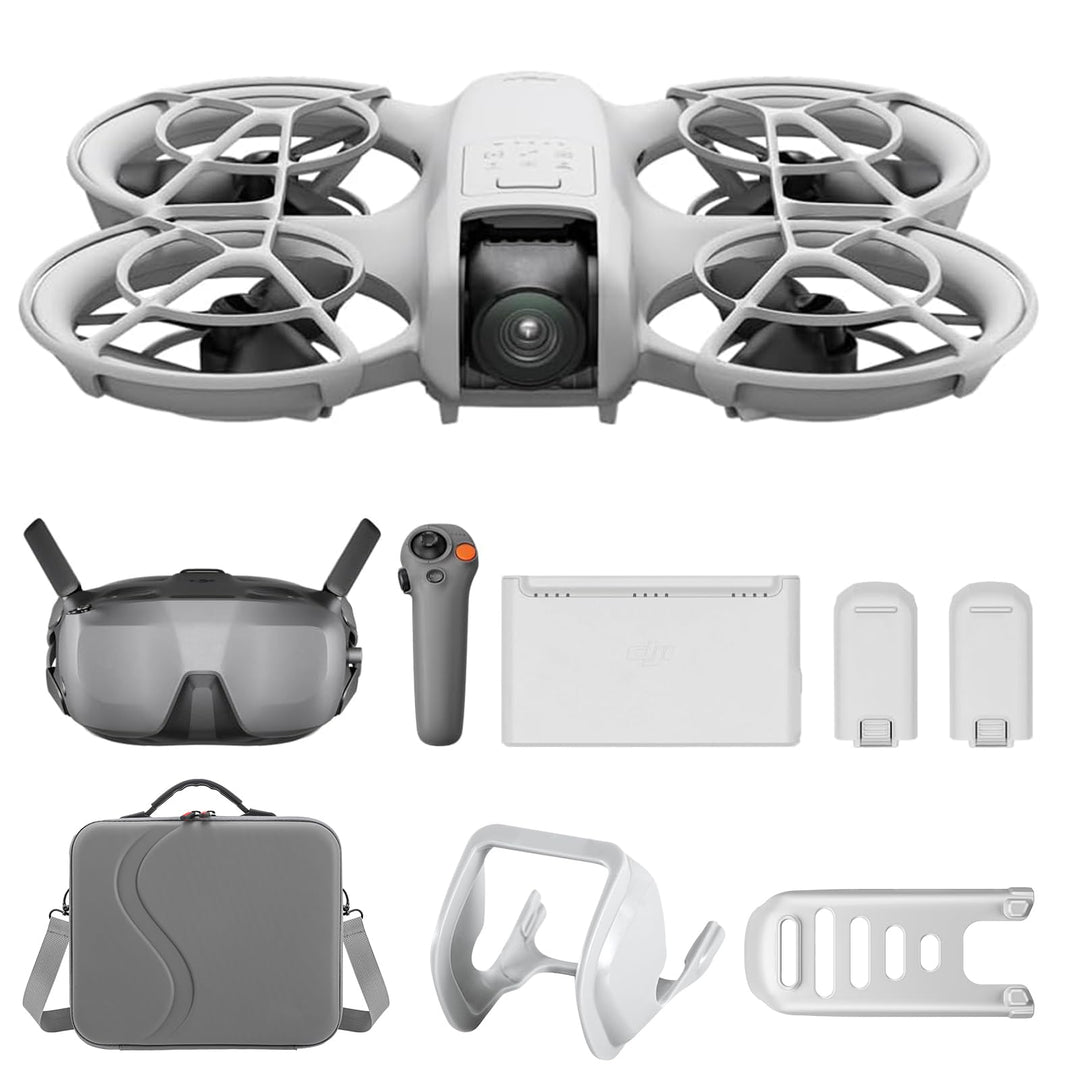 DJI Neo Motion Fly More Combo mit Landeplatz, Mini Drohne mit 4K UHD-Kamera, 135g selbstfliegende Dr