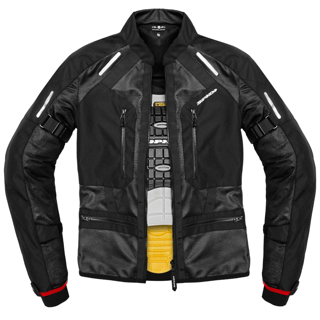 SPIDI Tech Armor Textil Motorradjacke schwarz 3XL
