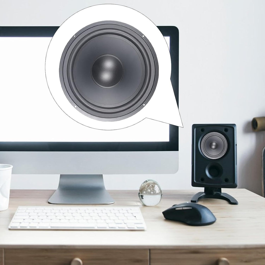 Subwoofer-Membran, Vibrationsmembran für Subwoofer, 3 bis 12 Zoll, Lautsprecher-Kühlkörper mit passi