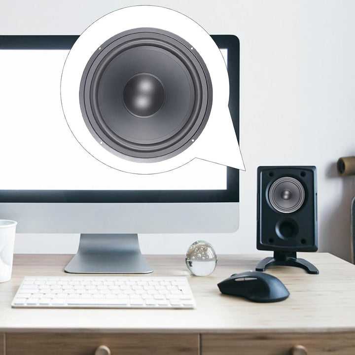 Subwoofer-Membran, Vibrationsmembran für Subwoofer, 3 bis 12 Zoll, Lautsprecher-Kühlkörper mit passi