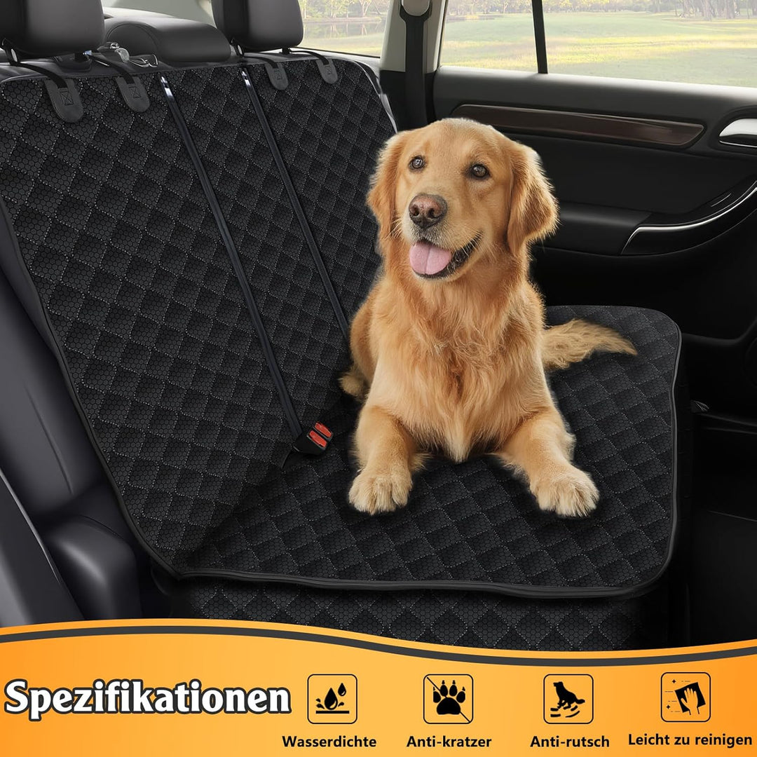 Alfheim Hund Autositz Hülle Robust, Wassergespült Hinten Sitz Hülle Verdickte Doppel Schutz Hülle Al