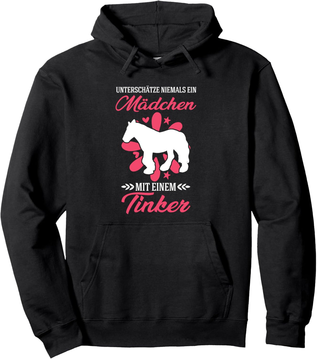 Tinker Pferd Mädchen Tinkerpferd Tinker Pullover Hoodie