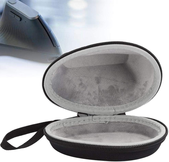 Hart Tasche Schutzhülle für MX Vertical Mouse,Tragbare Aufbewahrungstasche Reiseschutzhülle,Schwarz