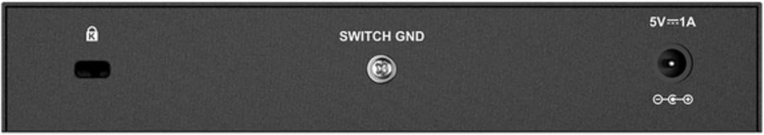 D-Link DGS-108 8-Port Layer2 Gigabit Switch (bis zu 2000 Mbit/s Datenübertragung pro Port, Non-Block