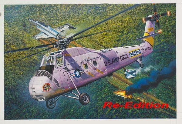 Trumpeter 002884 1/48 HH-34J Modellbau, Mehrfarbig