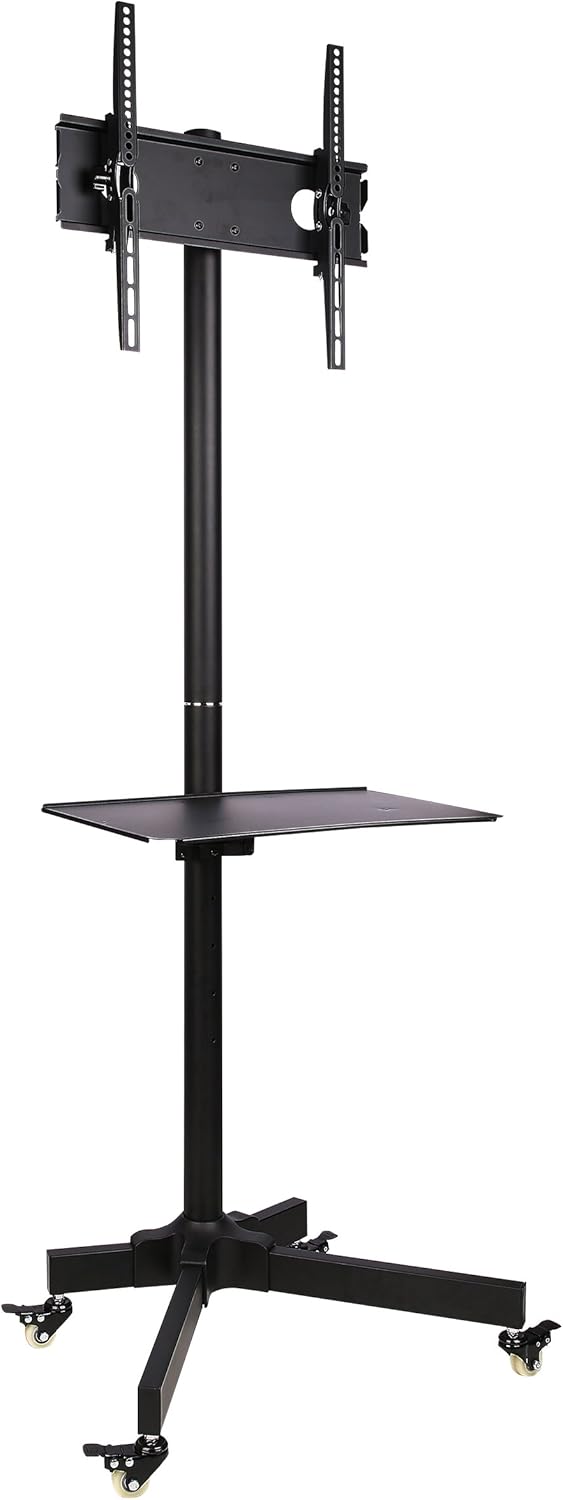Ergosolid mit Rollen, verstellbar, für LCD-Fernseher von 32 – 55 Zoll, neigbar, VESA max. 400 x 400