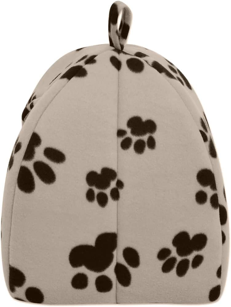 vidaXL Katzenhöhle Katzenbett Katzenhütte Hund Katze Schlafplatz Grösse L Beige, Beige
