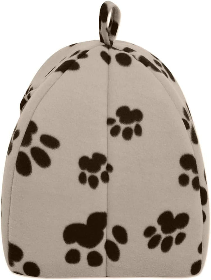 vidaXL Katzenhöhle Katzenbett Katzenhütte Hund Katze Schlafplatz Grösse L Beige, Beige