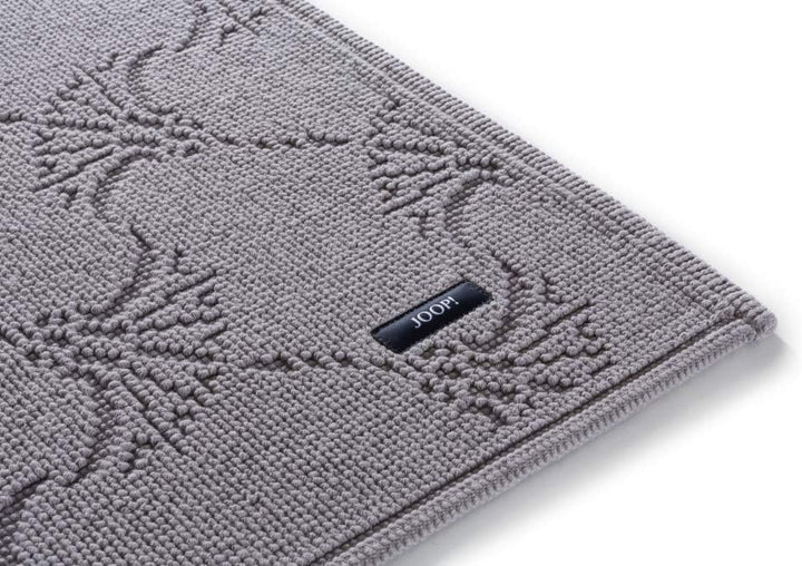 Joop! Badteppich New Cornflower 70 x 120 cm Farbe Sand 100% Baumwolle Florhöhe 6 mm Form eckig edle