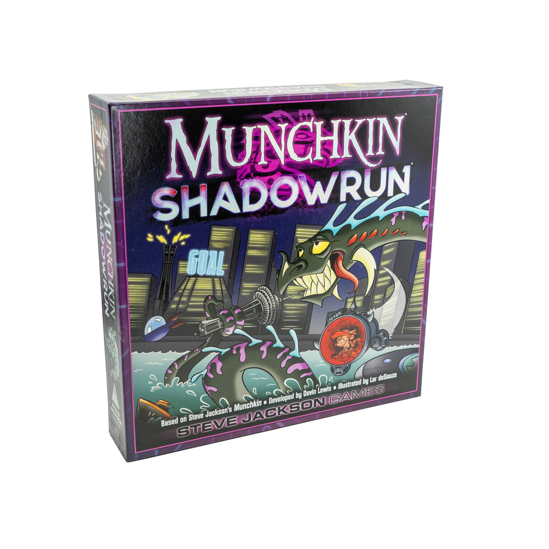 Steve Jackson Games | Munchkin Shadowrun | Card Game | English