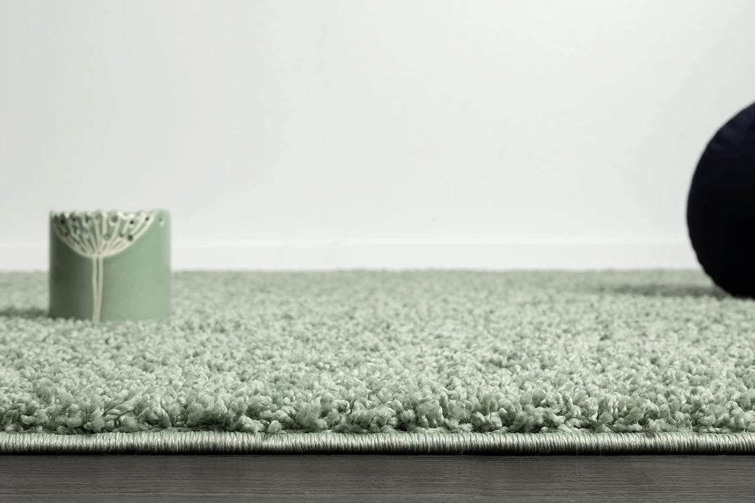 Mia´s Teppiche Lessy Waschbar Teppich, Hochflor, Langflor, Wohnzimmer, Schlafzimmer, Einfarbig, wasc