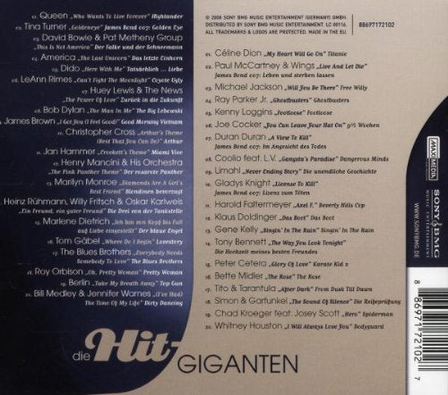 Die Hit Giganten-Film Hits, Audio-CD
