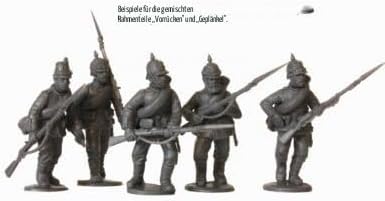 Perry Miniatures Franco-Prussian War 1870-71 Preussische Infanterie Advancing PRU1