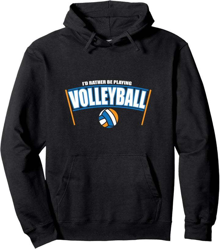 Volleyball-Sportgeschenk. Pullover Hoodie
