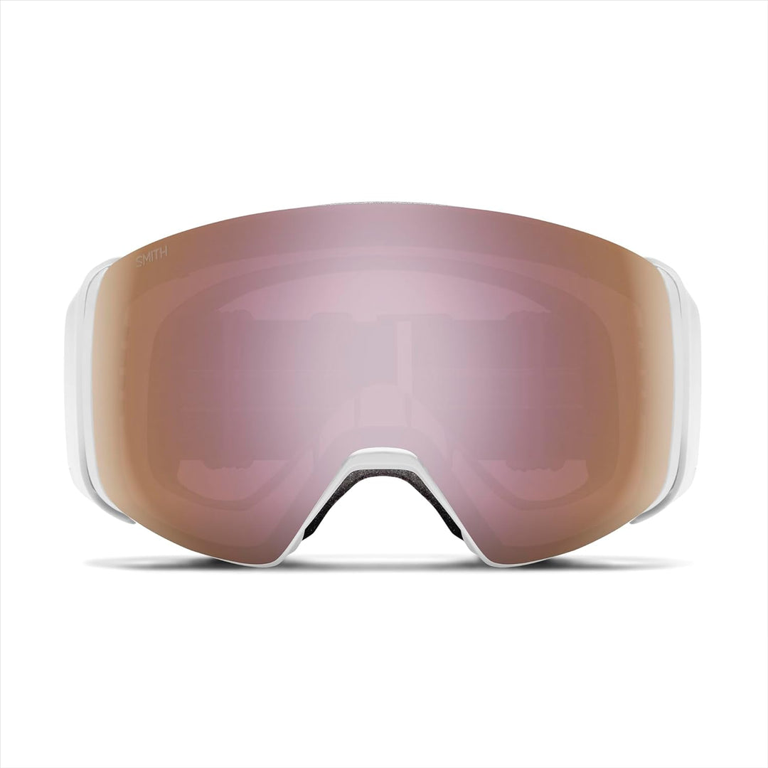 SMITH OPTICS I/O MAG 4D Ski- Snowboardbrille WHITE VAPOR 22 - ChromaPOP Everyday Rose Gold Mirror NE