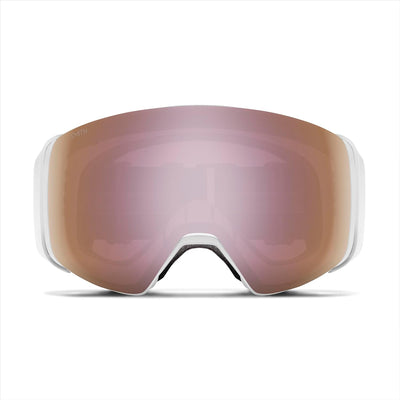 SMITH OPTICS I/O MAG 4D Ski- Snowboardbrille WHITE VAPOR 22 - ChromaPOP Everyday Rose Gold Mirror NE