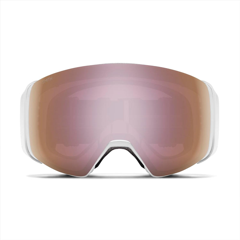 SMITH OPTICS I/O MAG 4D Ski- Snowboardbrille WHITE VAPOR 22 - ChromaPOP Everyday Rose Gold Mirror NE