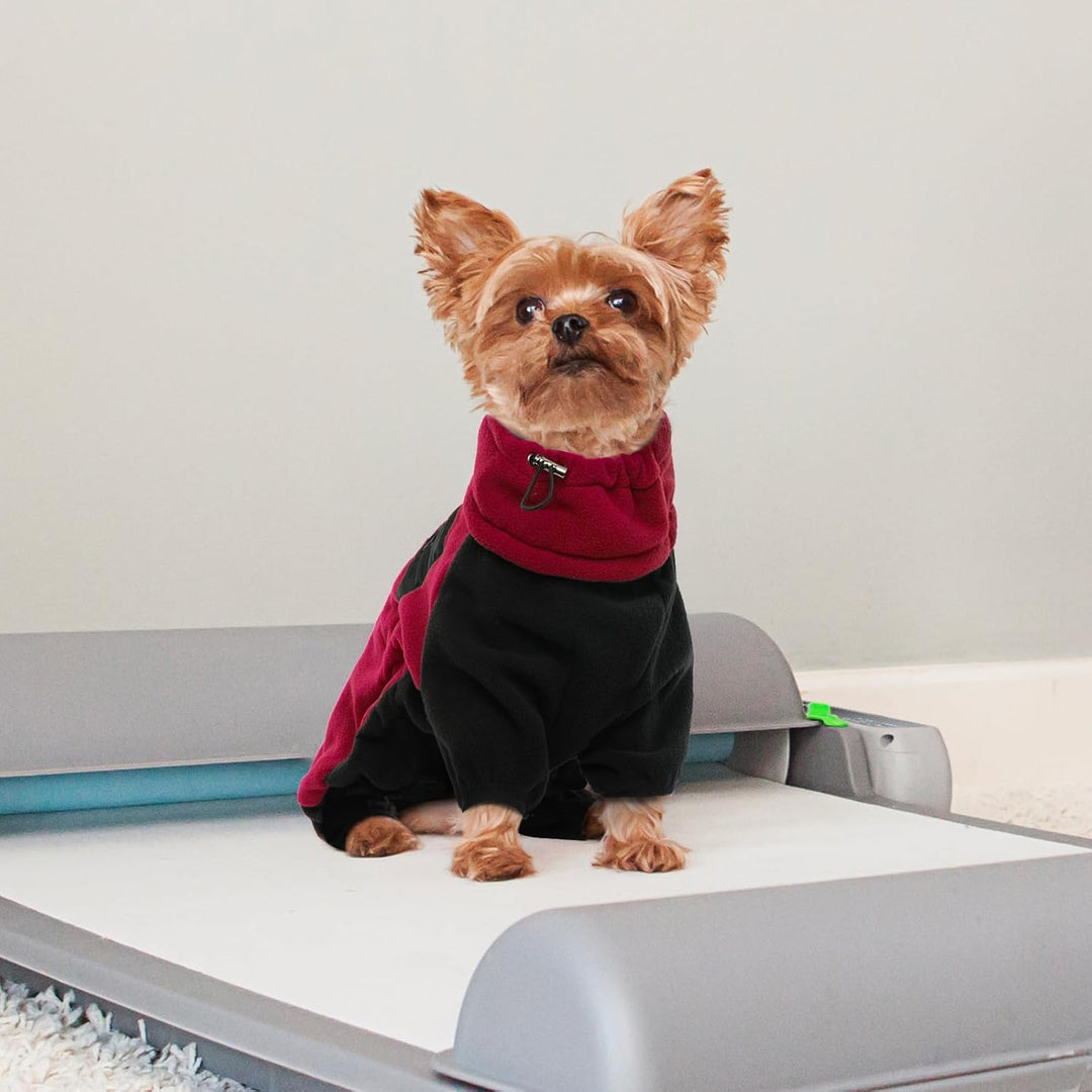Hundemantel Winter, Hundejacken Polarfleece Winddichter Hundekleidung Hundepulli Sweatshirt Stretch