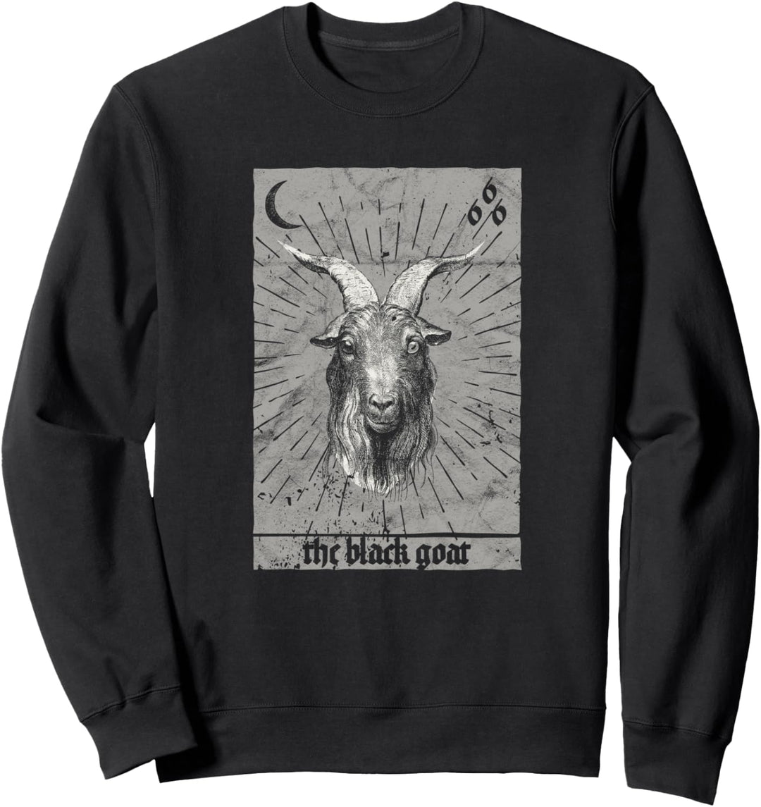 Occult The Black Goat Okkult Satan Tod XIII Esoterik Okkult Sweatshirt