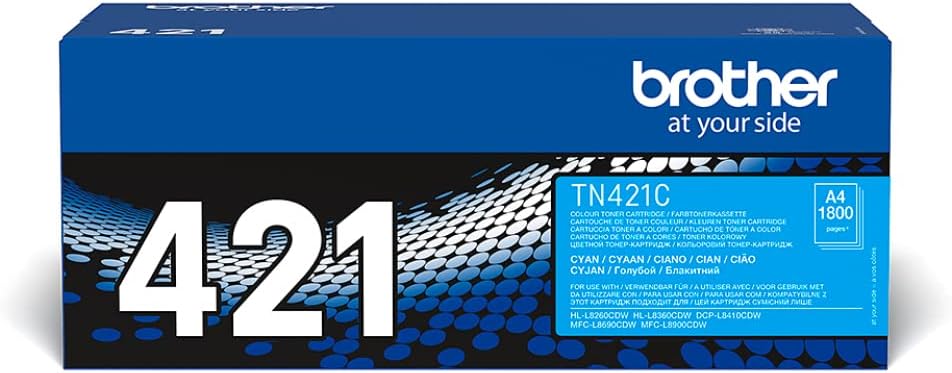 Brother Original Jumbo Toner Cartridge, cyan