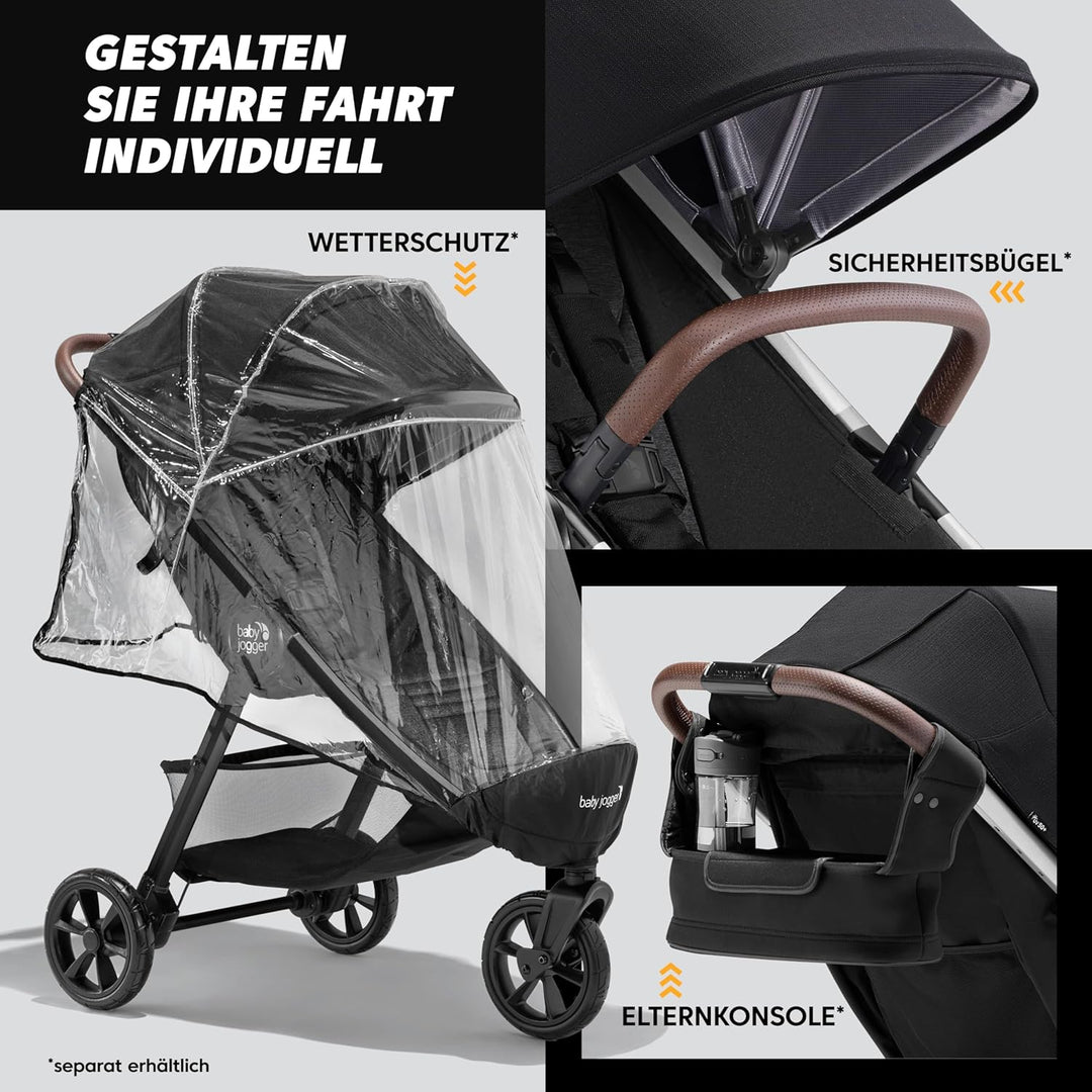Baby Jogger City Mini GT3 Kinderwagen | Geländetauglicher Buggy | Leichter, faltbarer Reisebuggy | R