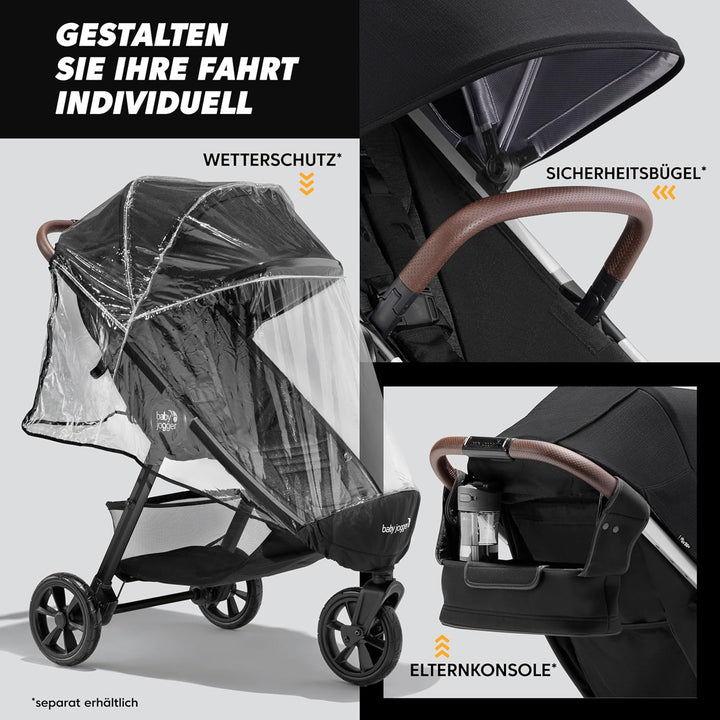 Baby Jogger City Mini GT3 Kinderwagen | Geländetauglicher Buggy | Leichter, faltbarer Reisebuggy | R