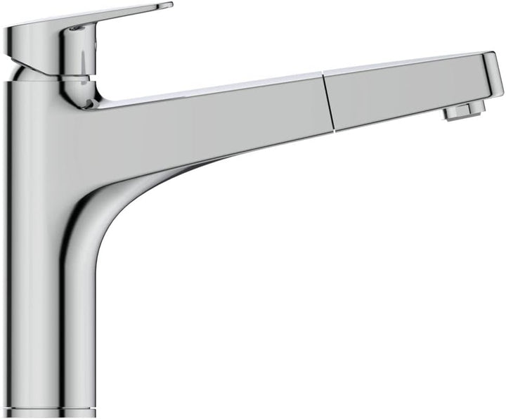 Ideal Standard BD331AA Ceraplan Küchenarmatur hoch angesetzter Gussauslauf ohne Handbrause Gussausla