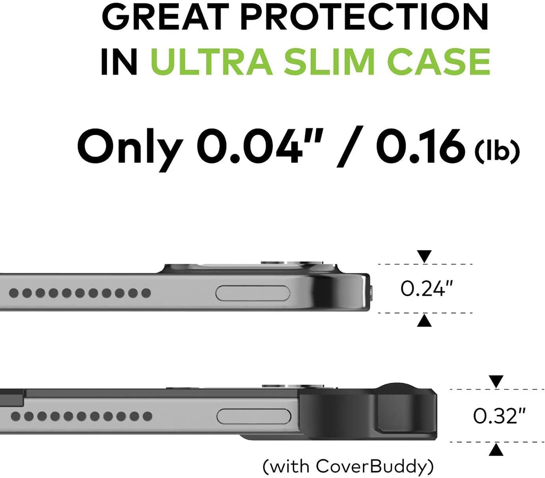 SWITCHEASY CoverBuddy für iPad Pro 12.9 Zoll 2018 2020, mit Stifthalter [Unterstützung für kabellose