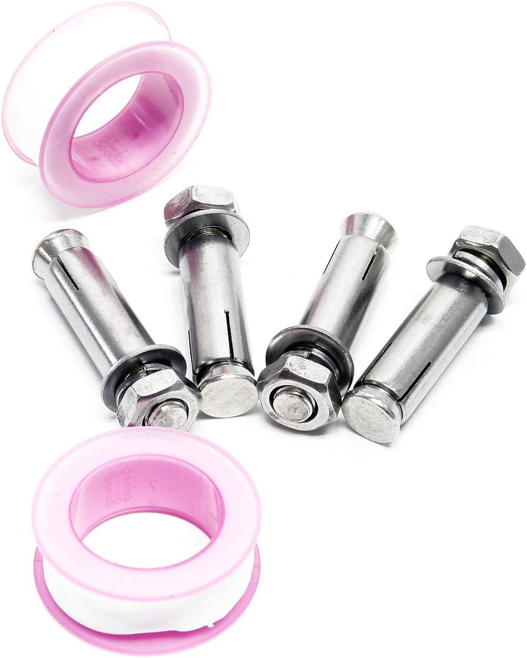 Naturewater Wasserzapfstelle Edelstahl 95,5cm, rund, Wasserhahn & Anschluss, UV- & frostbeständig