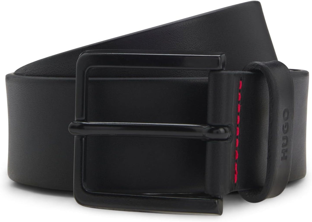 HUGO Herren gionio_sz40 G rtel, Schwarz001, 80 EU