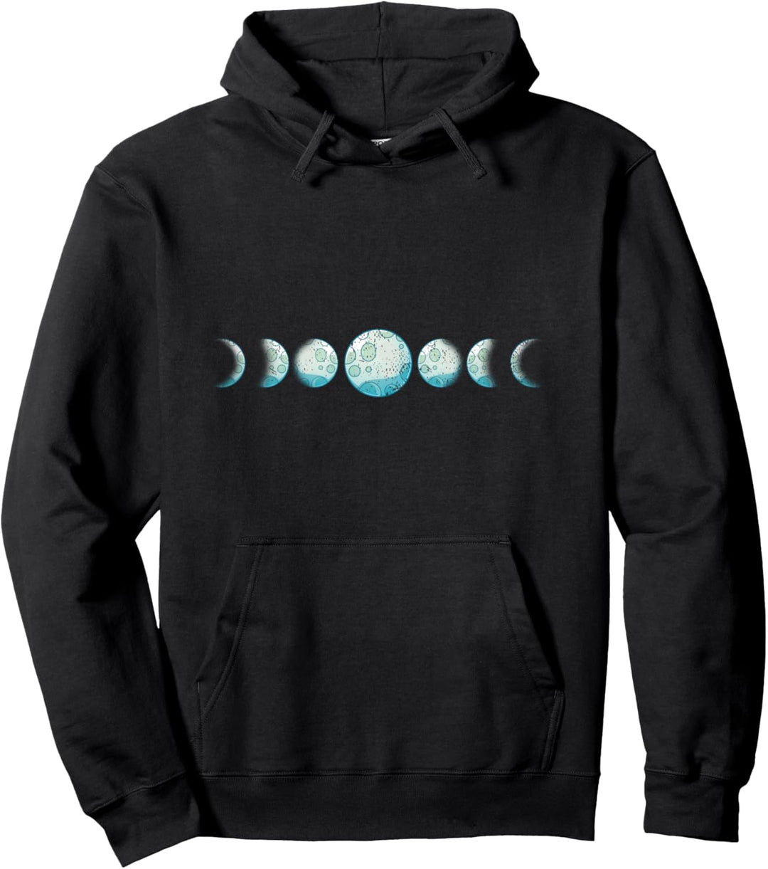 Weltall Universum Galaxie Mondphasen Weltraum Astronomie Pullover Hoodie