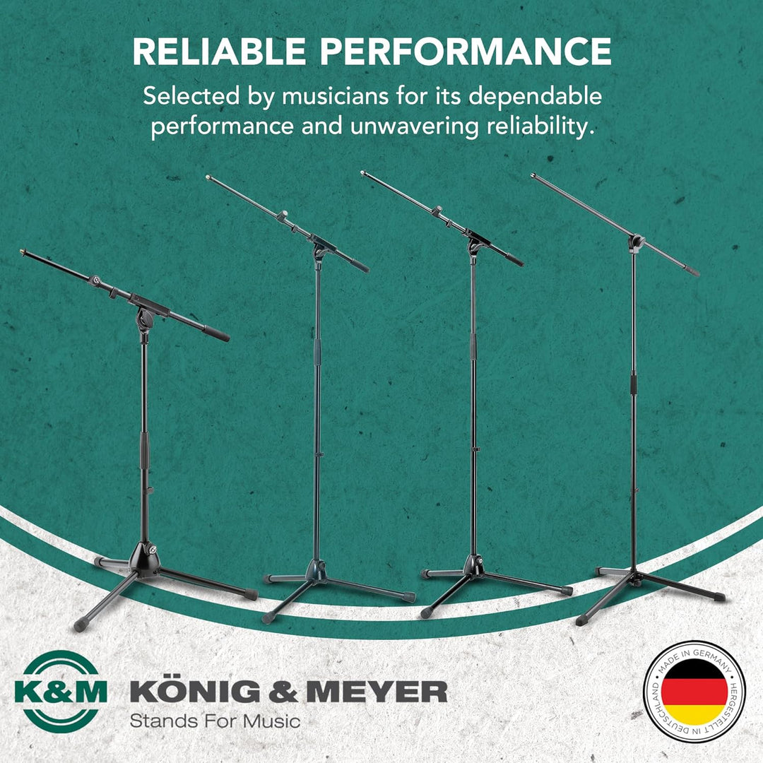 Konig & Meyer Standard-Mikrofon-Auslegerständer - 25400 890 - 1600 mm / 680 mm Standard, 890 - 1600
