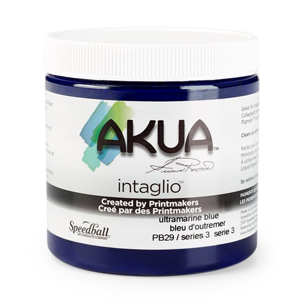 Akua Intaglio Tinte, 237 ml, Ultramarinblau 8 oz ultramarinblau, 8 oz ultramarinblau
