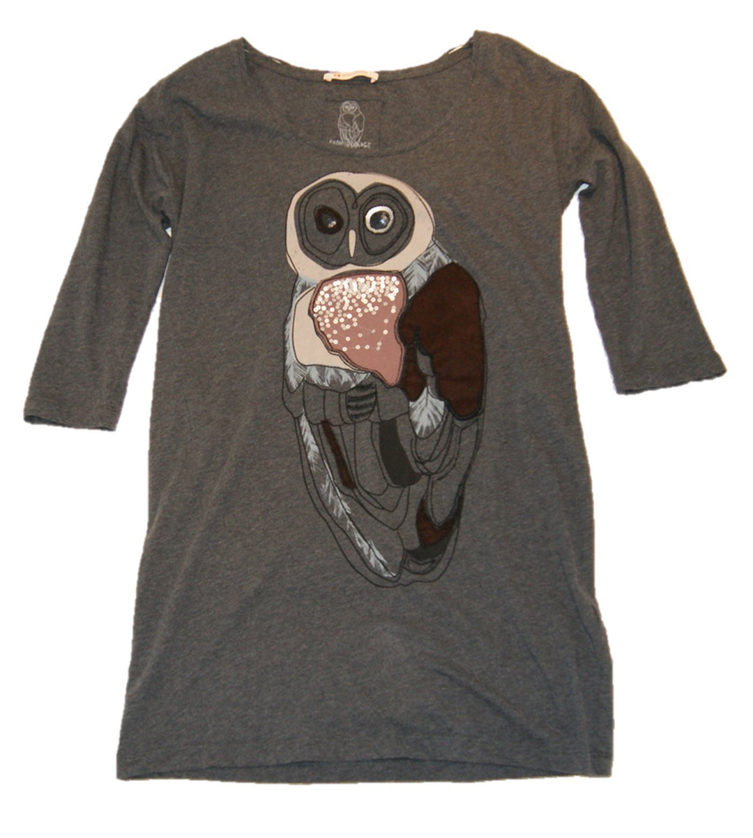 BOSS ORANGE Tee TOLLI Farbe GRAU 025 (XS)