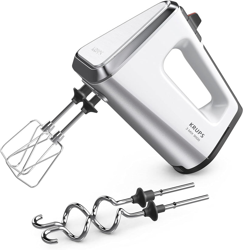 Krups GN9101 3 Mix 9000 Handmixer | 750 Watt | leistungsstark | Geschwindigkeitsregler | Turbomodus