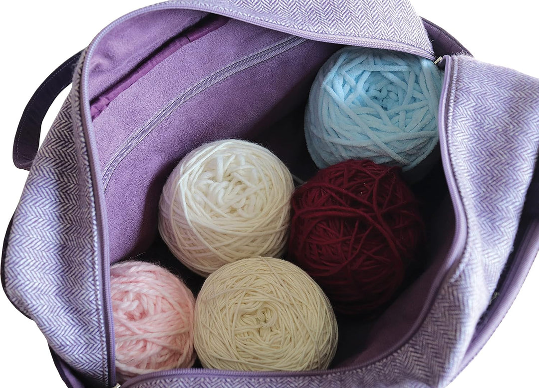 KnitPro K12811 Snug Duffel Bag Seesack, Baumwolle, 36 x 19 x 16,5 cm Snug Duffel Bag 36 x 19 x 16,5