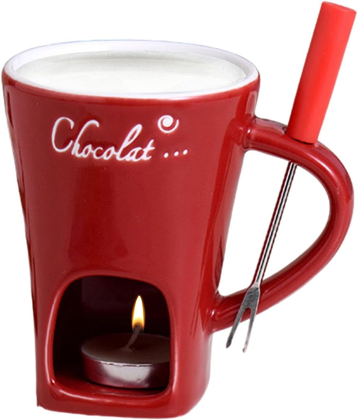 Generisch Schokoladenfondue Tasse, Fondue-Topf, Schokoladen-Fondue-Becher, Keramik-Schokoladen-Schme