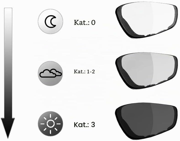 Chillout Rider® | SELBSTTÖNEND | Motorradbrille, Motorradbrille winddicht, Herren &amp; Damen| beschlagf