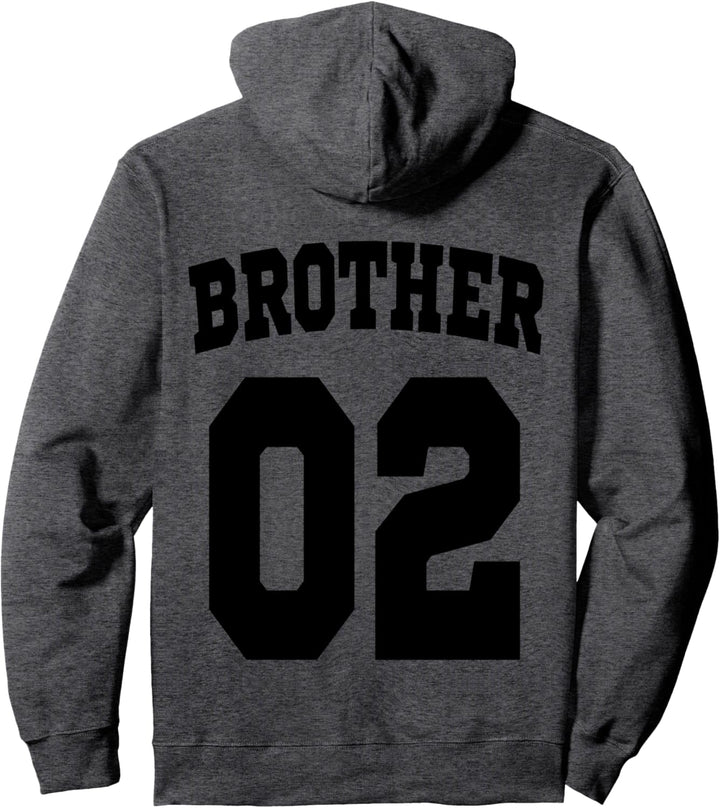 Brother 02 Geschenk für den Grossen Bruder und Kleinen Bruder Pullover Hoodie