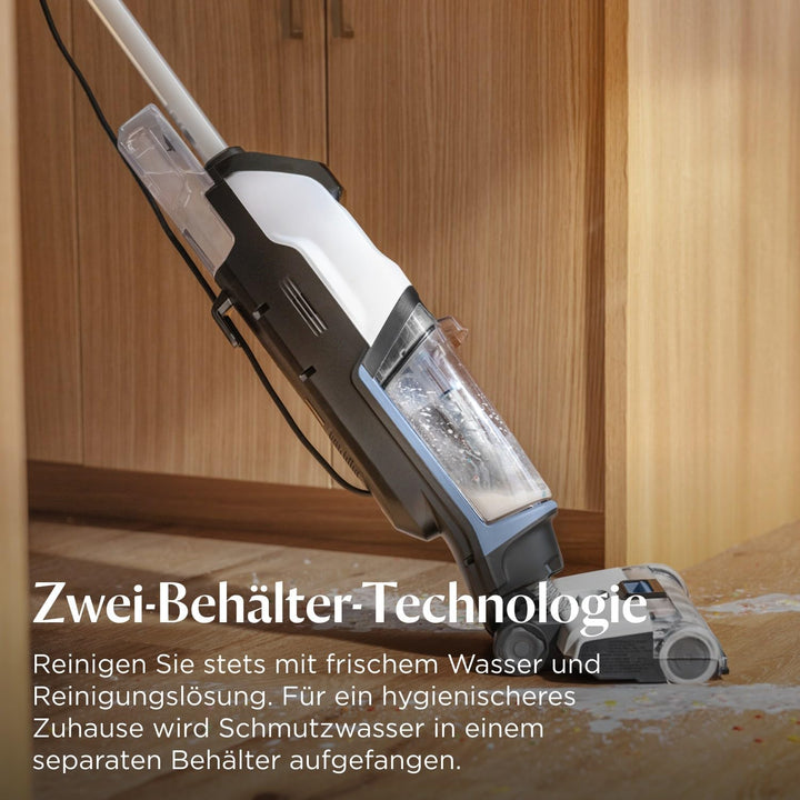BISSELL CrossWave Edge, Staubsauger mit Wischfunktion, leistungsstarke Reinigung von Verschmutzungen