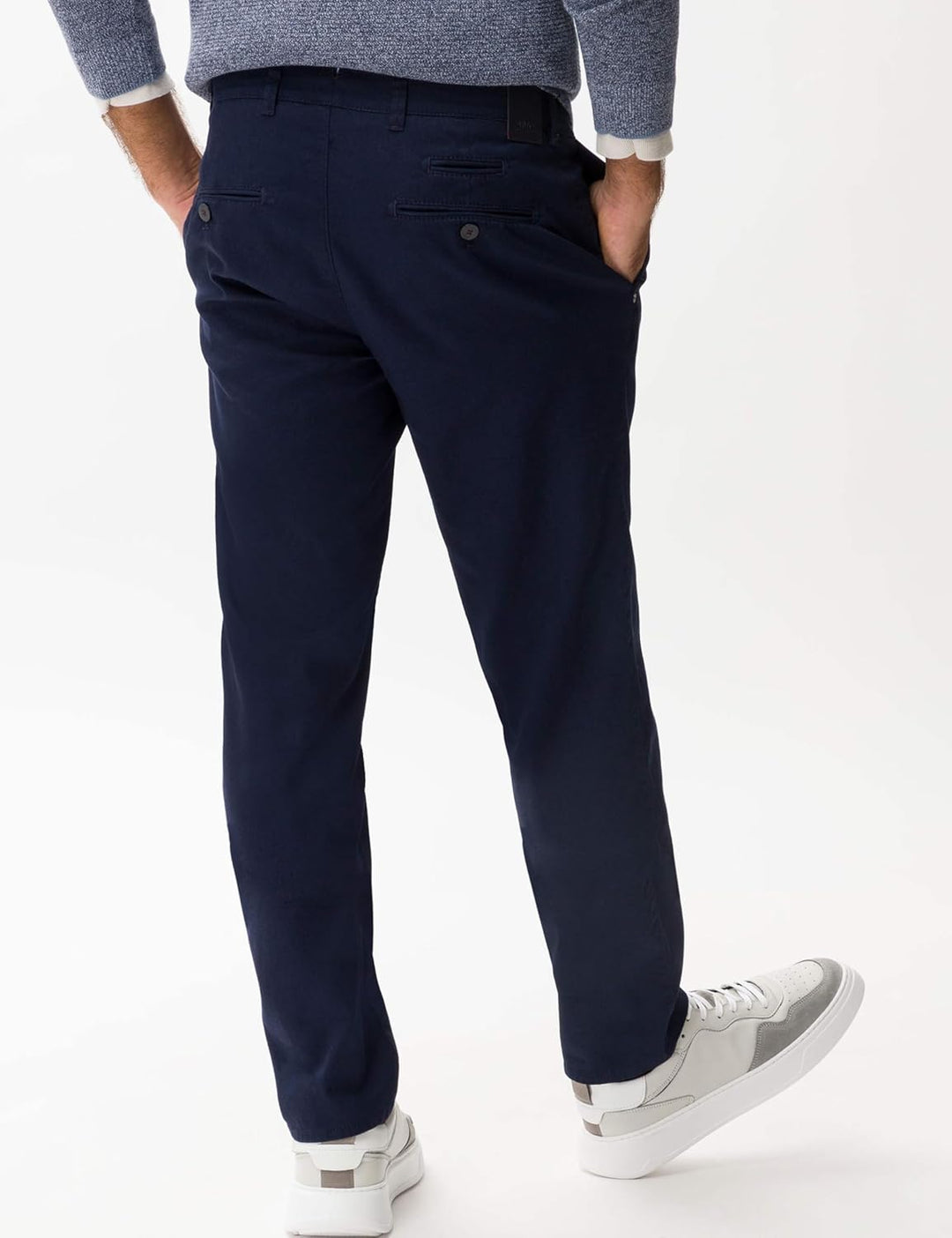 BRAX Herren Style Fabio in Superelastische Chino Hose 31W / 34L Sea, 31W / 34L Sea