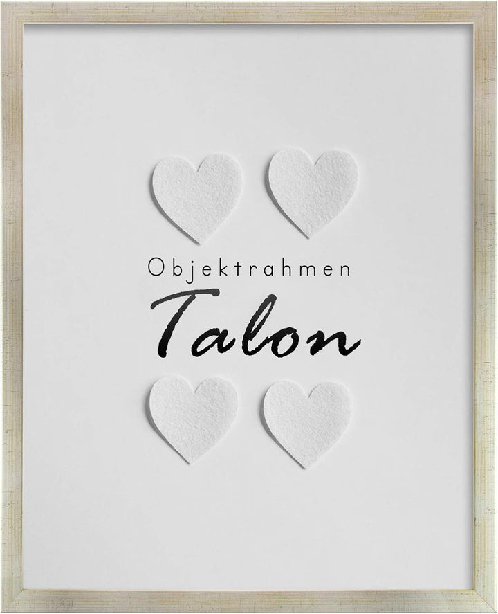 BIRAPA Objektrahmen Talon SPACE 55x75 cm Champagner 3D Bilderrahmen zum Befüllen, 55x75 cm Champagne
