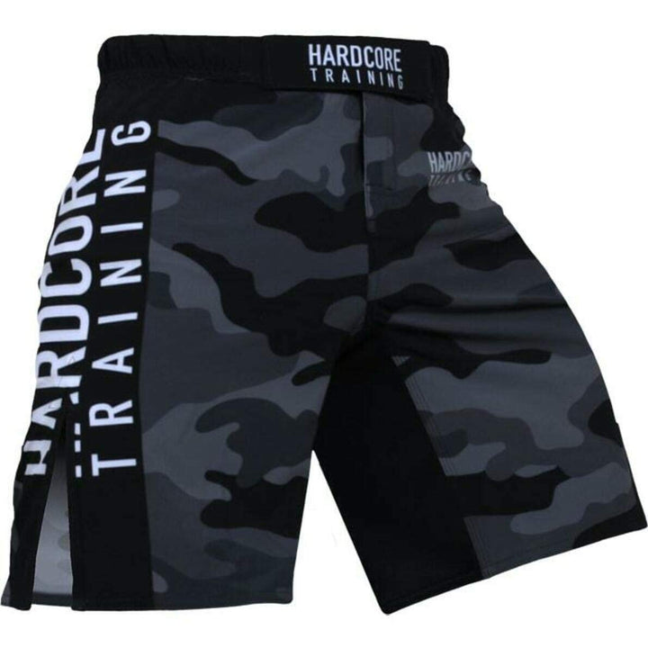 Hardcore Training Fight Shorts Kurze Hose Herren MMA BJJ Grappling Fitness Boxen Muay Thai No Gi S B