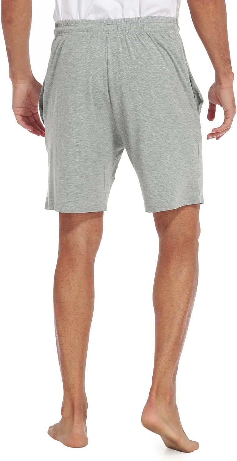 North Bund Herren Schlafanzughose Kurz Pyjamahose 2er Pack Schlafshorts Freizeithose Sommer Nachtwäs
