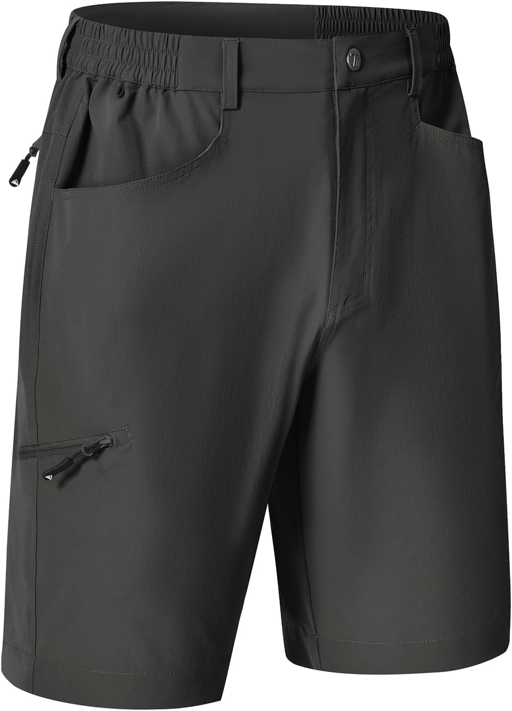 donhobo Kurze Hosen Herren Wanderhose Cargo Shorts Wasserabweisend Leichte Atmungsaktiv Outdoorhose
